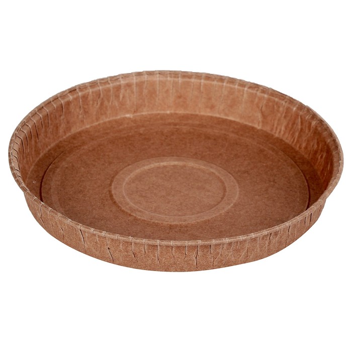 Форма бумажная "Пай" 17,3 х 2,2 см, коричневая