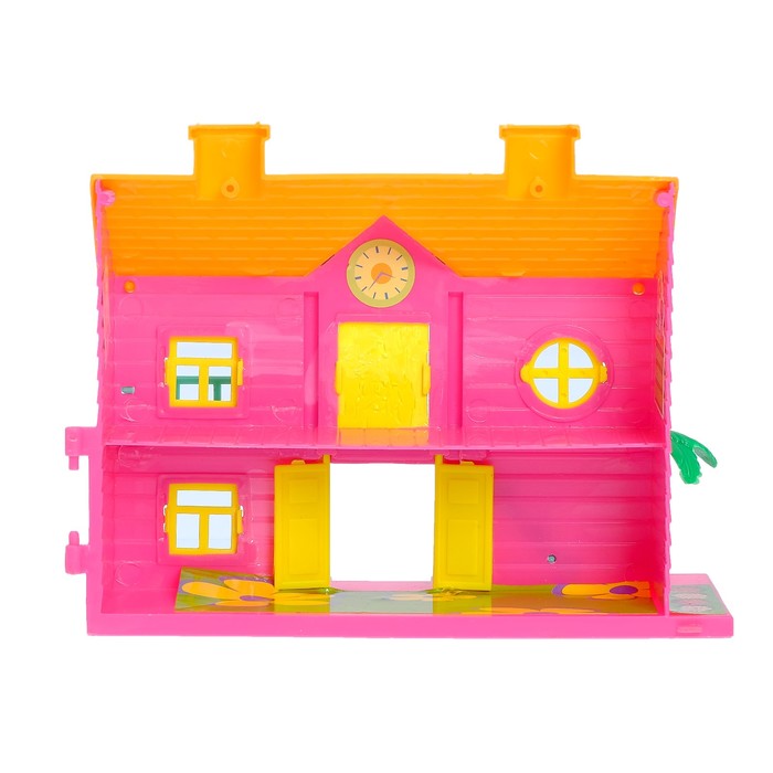 Дом для кукол с фигурками и мебелью, МИКС