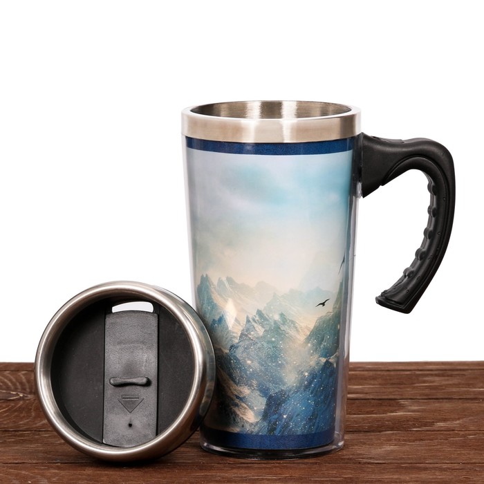 Термокружка "Настоящему мужчине", 500 мл