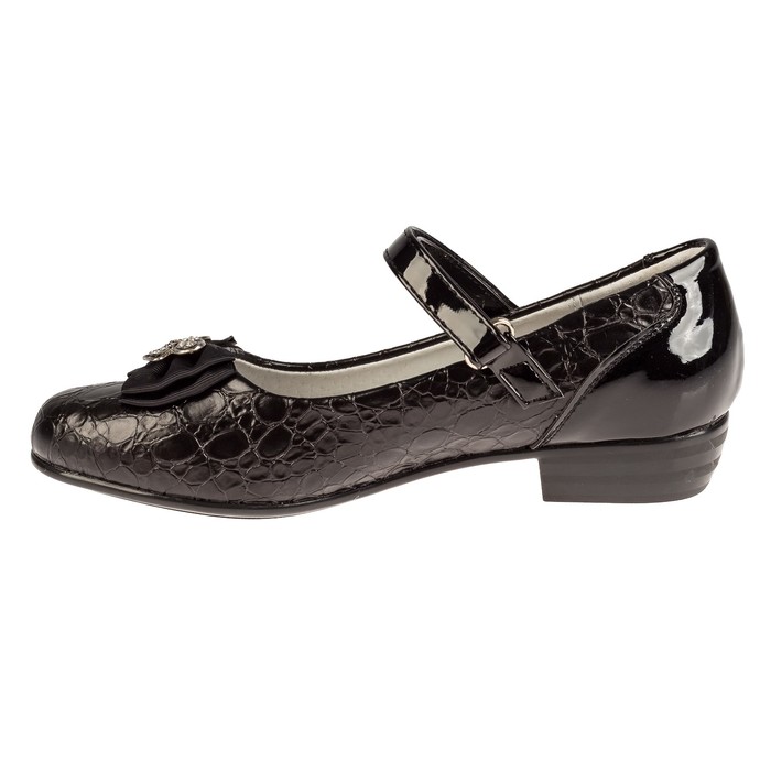 Туфли для девочек арт. SC-21449 (чёрный) (р. 36)
