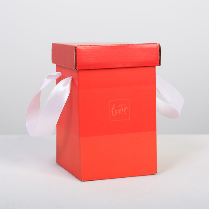 Коробка складная «С любовью», 14 х 23 см