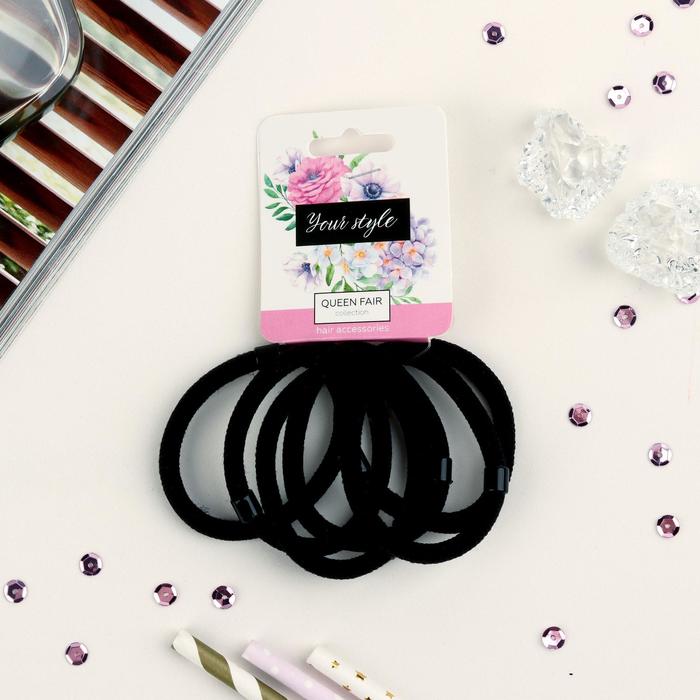 Резинка для волос "Классика" набор 6 шт