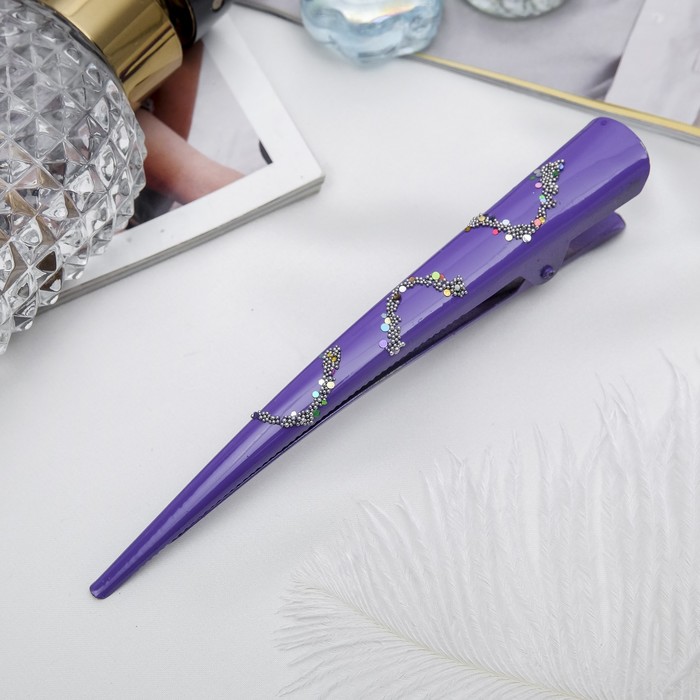 Зажим для волос "Солей" дуги 12,7 см микс