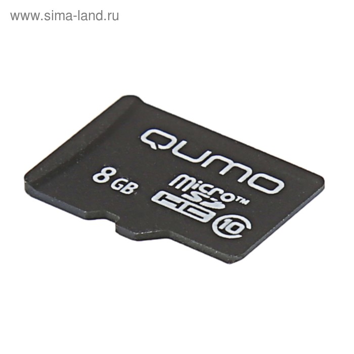 

Карта памяти Qumo microSD, 8 Гб, SDHC, класс 10