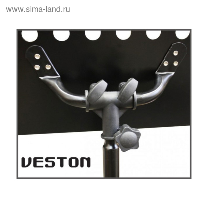 фото Пюпитр veston mus015 оркестровый, 940 - 1420 мм, сталь, полотно для нот 470х345 мм.