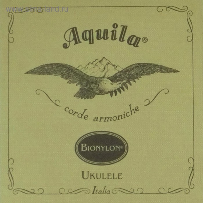 фото Одиночная струна для укулеле aquila bionylon 6u single сопрано, 4я g в обмотке