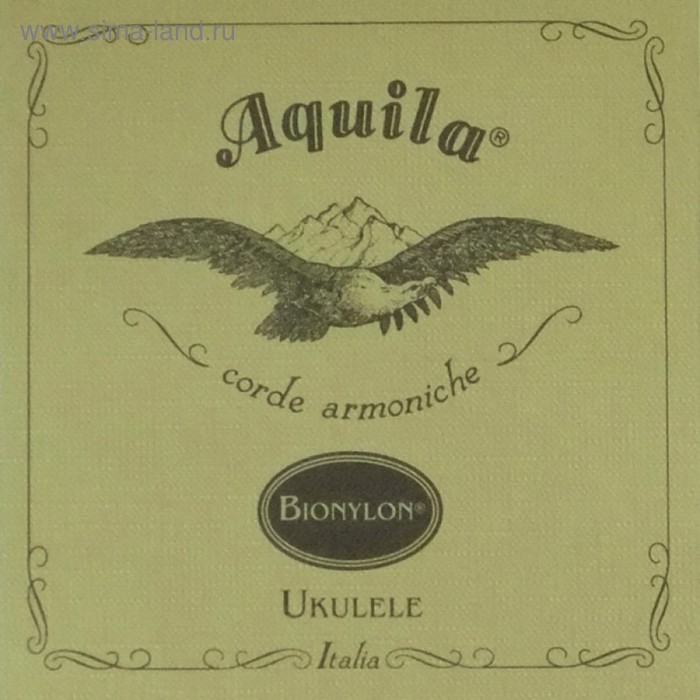 

Одиночная струна для укулеле AQUILA BIONYLON 9U SINGLE концерт, 4я G в обмотке