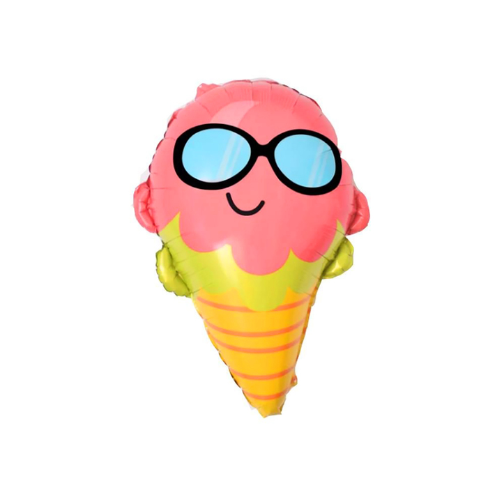 Шар фольгированный "Мороженка в очках" 26"