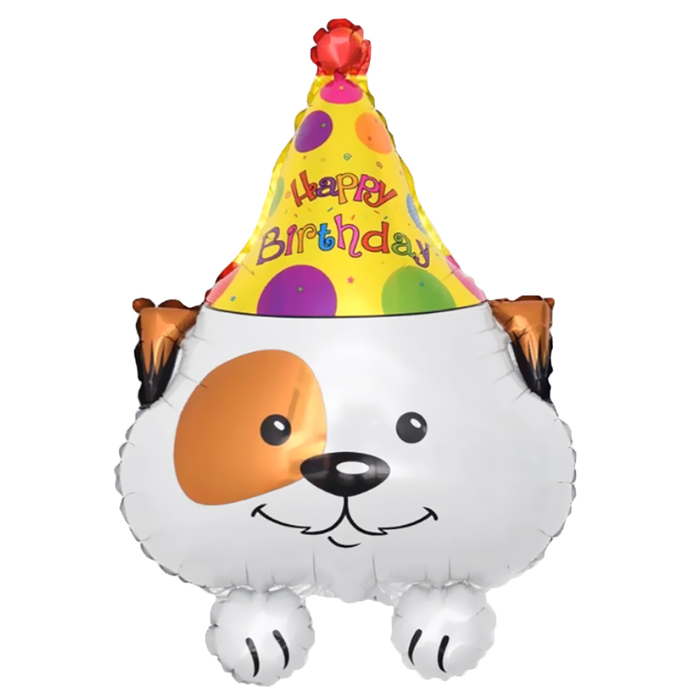 Шар фольгированный "Собачка в колпаке" 25"