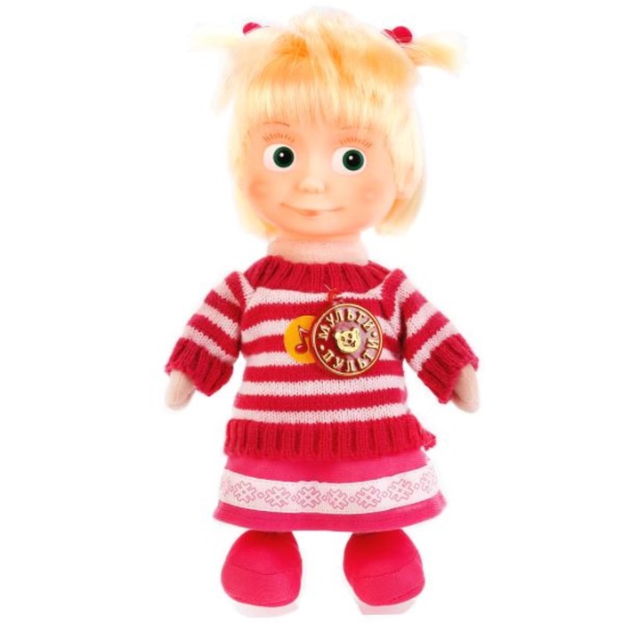 Мягкая музыкальная игрушка "Маша в свитере", 29 см
