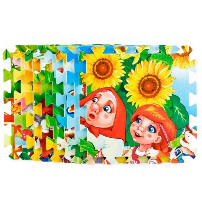 Коврик-пазл "Репка", 8 сегментов