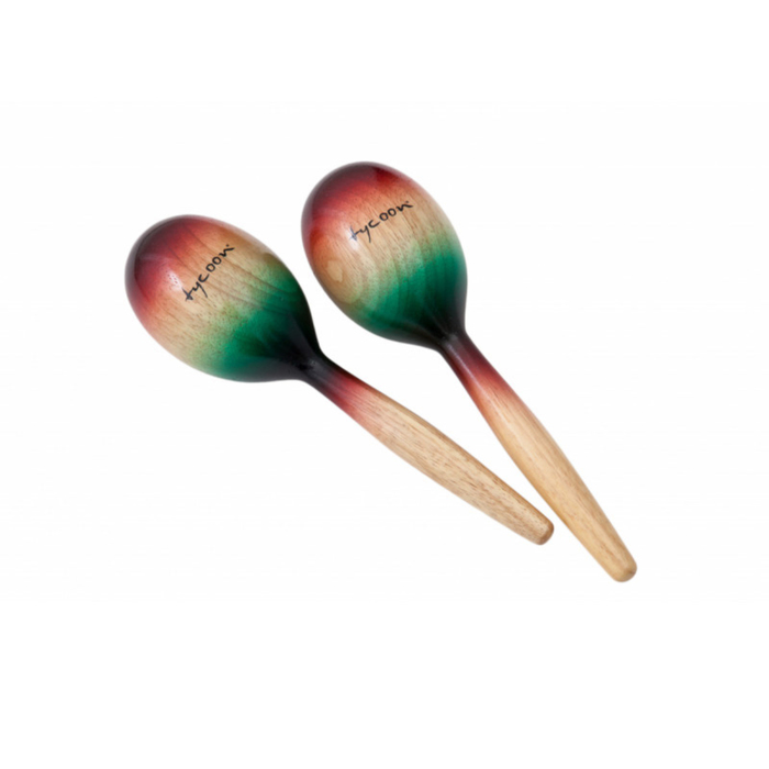 Маракасы TYCOON TMW-S разноцветные, материал: дерево
