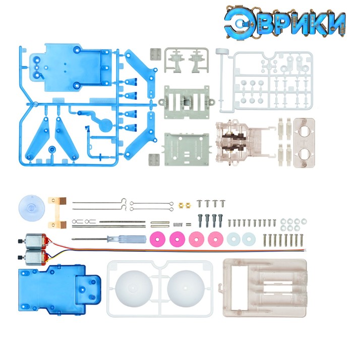 Электронный конструктор «Панчбот», МИКС