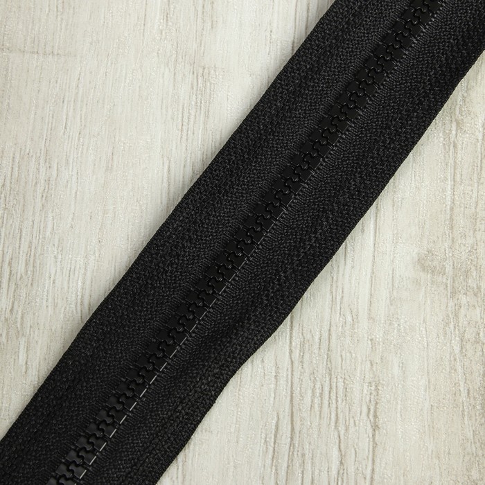 Молния рулонная, тракторная, №5, 100м, цвет чёрный