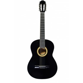 Классическая гитара VESTON C-45A BK (С АНКЕРОМ) 4/4, цвет: черный