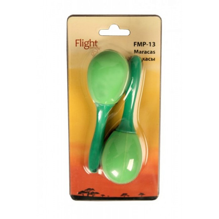 Маракасы FLIGHT FMP-13 пластиковые Размер: 13х4см Состав: пластик