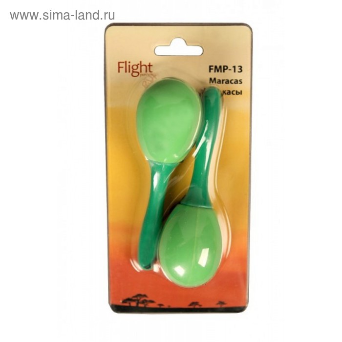 

Маракасы FLIGHT FMP-13 пластиковые Размер: 13х4см Состав: пластик