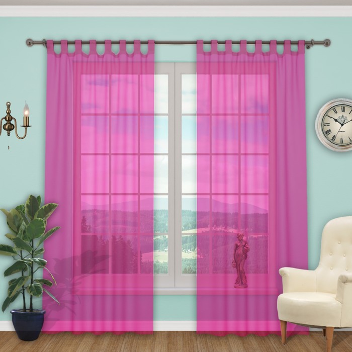 Шторы "Прима", размер 150х260 см-2 шт., цвет 163