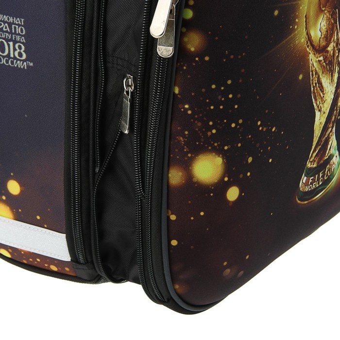 Рюкзак эргономичный «ЧМ по футболу 2018. Золотой кубок», 2 отделения на молнии