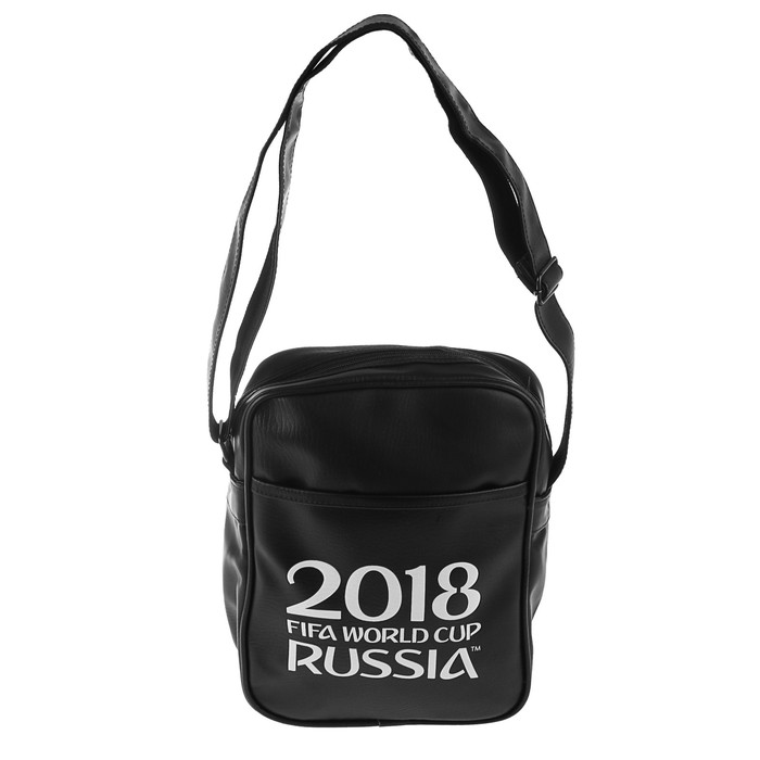 Сумка школьная 22 х 8 х 29 см «ЧМ по футболу 2018», экокожа, 1 отдел, 2 кармана