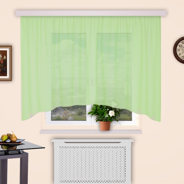 Штора кухонная "Астра", 300х160 см-1 шт., цвет 1