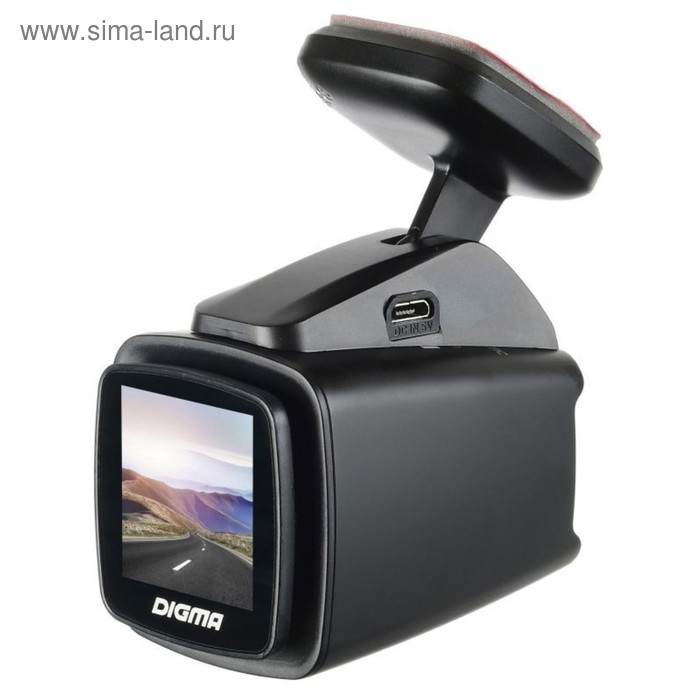 фото Видеорегистратор digma freedrive 700-gw magnetic, 1.4", обзор 150°, 1920х1080