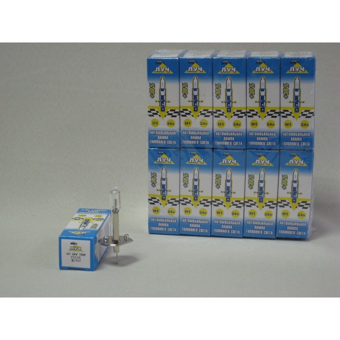 Галогенная лампа "ЛУЧ", H1, 24 В, 70 Вт