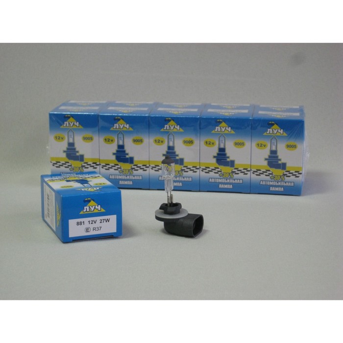 Галогенная лампа "ЛУЧ", Н27/1(881), 12 В, 27 Вт