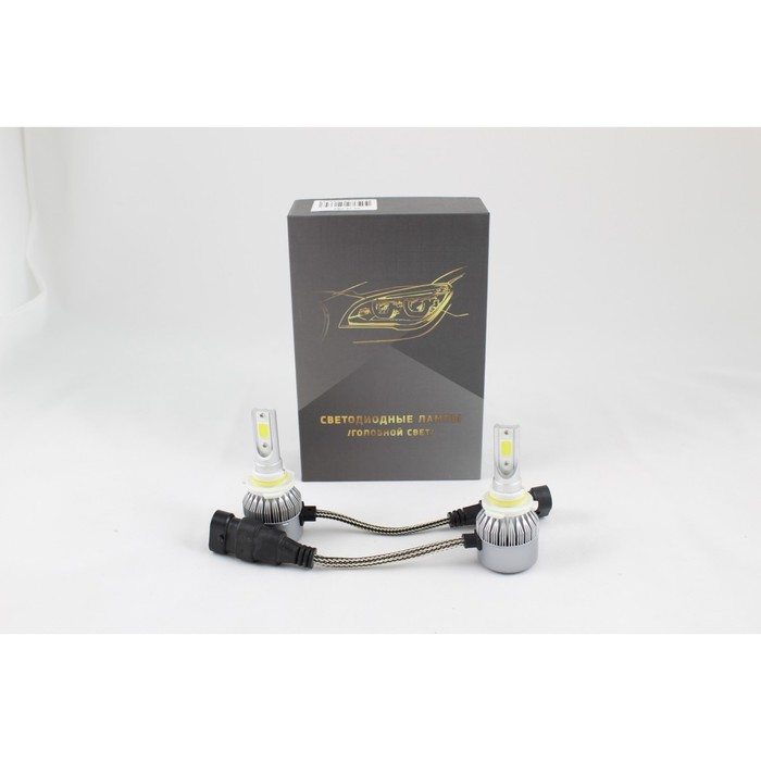 Светодиодная лампа KS-auto, KS-C6-HB4, HB4, 8-48 В, 36 Вт, радиатор+вентилятор