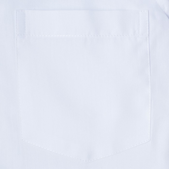 Сорочка для мальчика, размер 29, рост116-122см, цвет белый CVC2