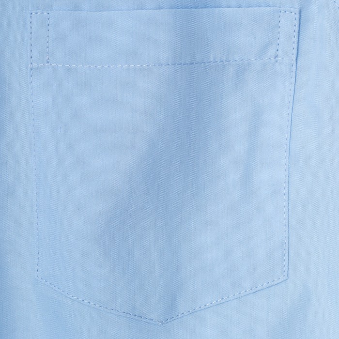 Сорочка для мальчика, размер 29, рост116-122см, цвет светло- голубой CVC27