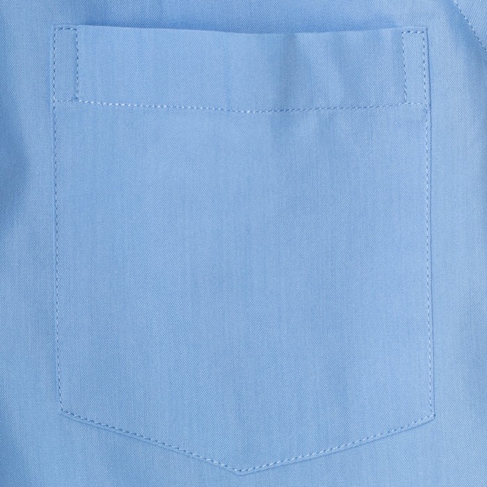 Сорочка для мальчика, размер 33 , рост140-146см, цвет голубой CVC23