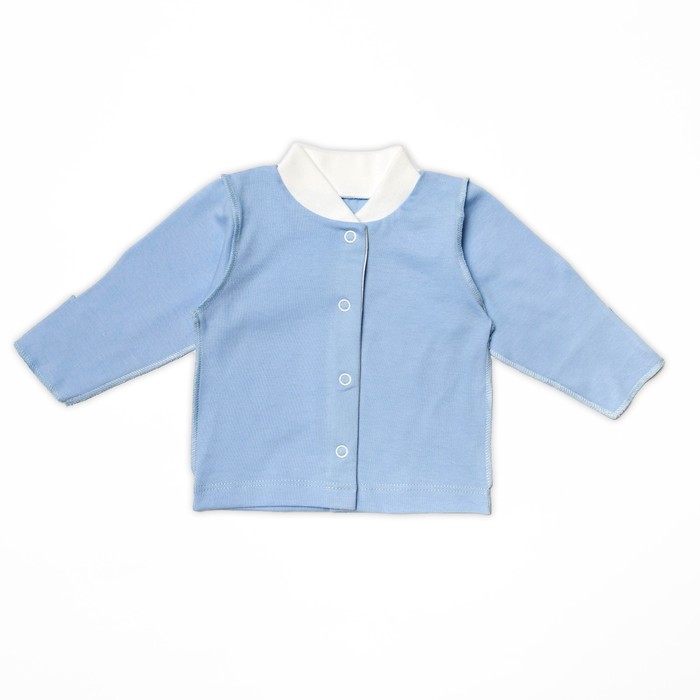 Кофточка для мальчика рост 56 см, цвет голубой