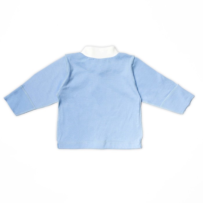 Кофточка для мальчика рост 56 см, цвет голубой