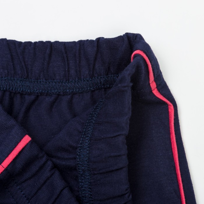 Шорты для девочки, рост 116 см, цвет тёмно-синий