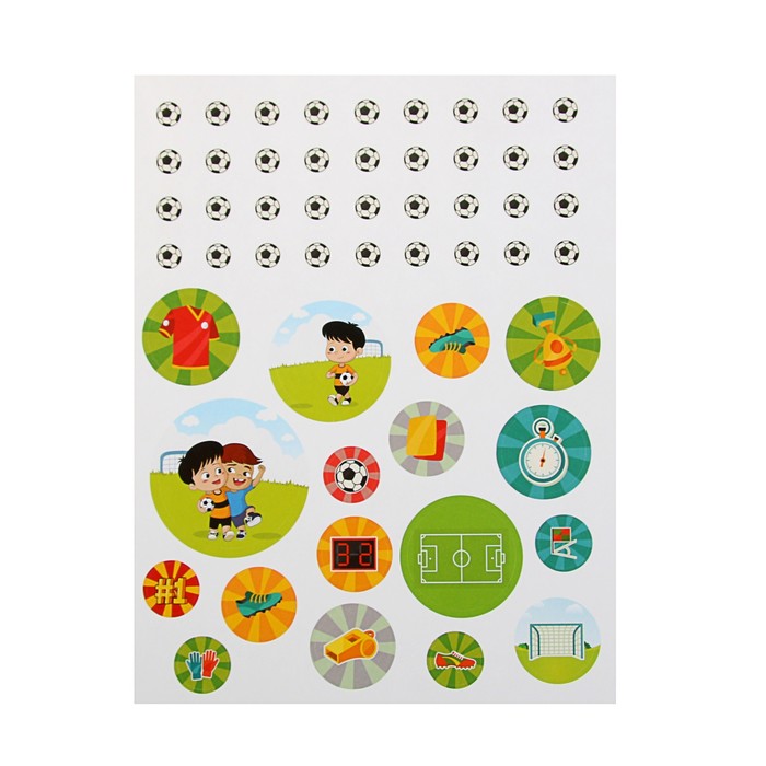 Футбольный плакат для самых маленьких. Забей гол!