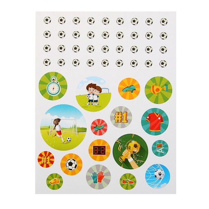 Футбольный плакат для самых маленьких. Стань чемпионом!
