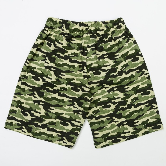 Шорты для мальчика, рост 104 см, цвет камуфляж