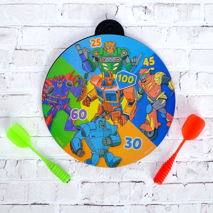 Дартс магнитный "Роботы"