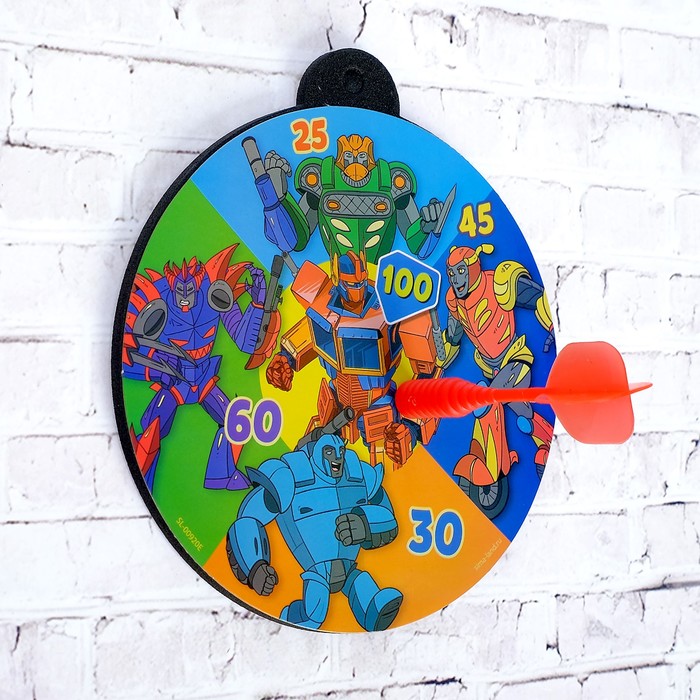 Дартс магнитный "Роботы"