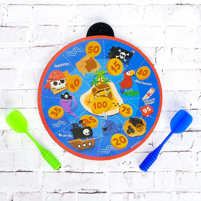 Дартс магнитный "Пираты"