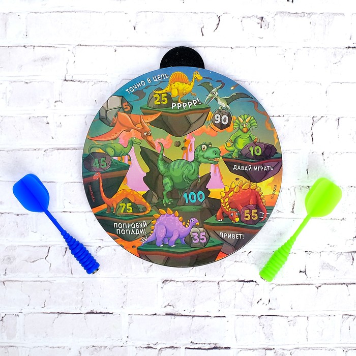 Дартс магнитный "Динозавры"