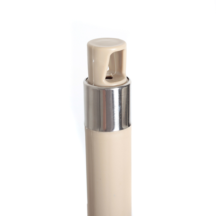 Швабра плоская, телескопическая стальная ручка, микрофибра 34х14х82(120) см