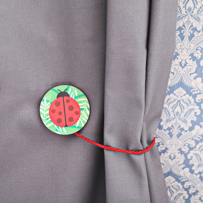 Прихват для штор "Божья коровка"