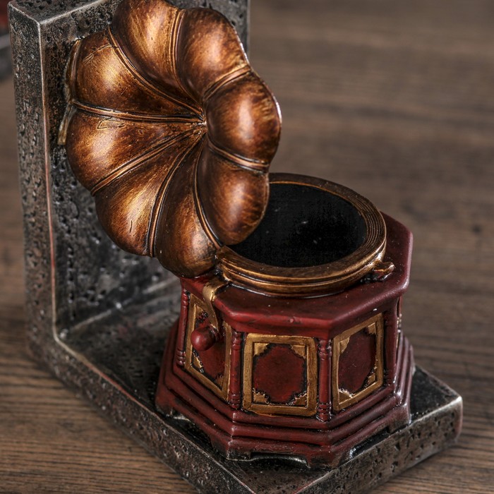 Держатели для книг "Патефон" набор 2 штуки 14,5х14х9,5 см