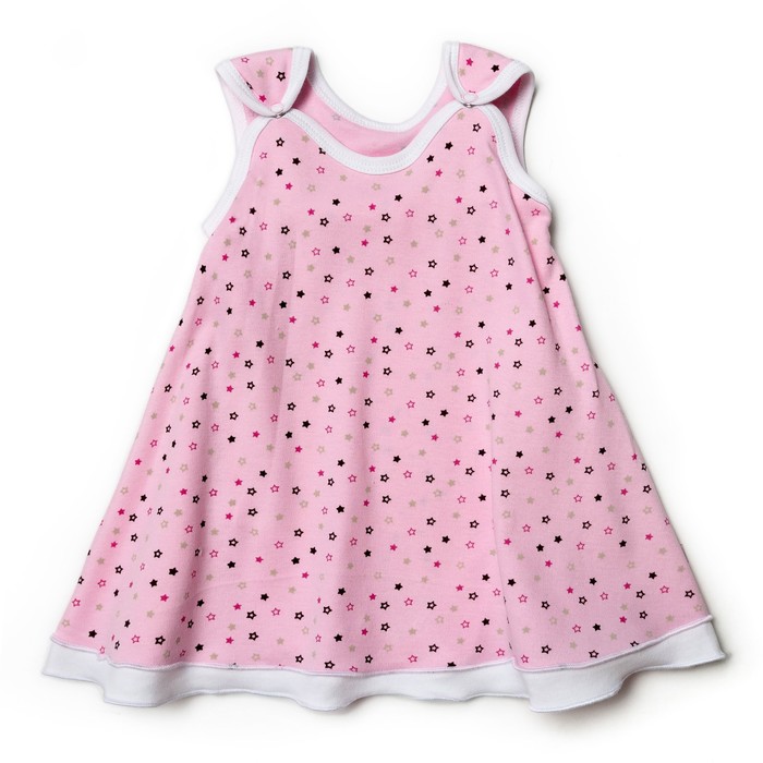 Платье-боди детское, рост 80 см, цвет розовый M054038_М