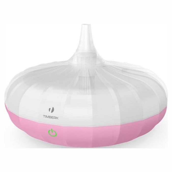 Увлажнитель Timberk THU UL 26, 20 Вт, 18 кв.м, 1.8 л, ультразвуковой, розовый УЦЕНКА