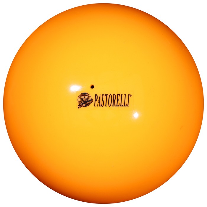 Мяч гимнастический Pastorelli New Generation FIG, 18 см, цвет оранжевый