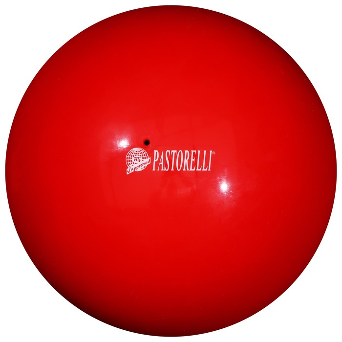 фото Мяч гимнастический pastorelli new generation, 18 см, fig, цвет красный