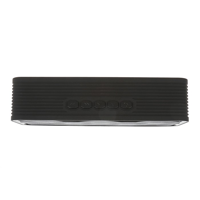 Колонка беспроводная Qumo X6 BT006, Bluetooth, 6 Вт, черная